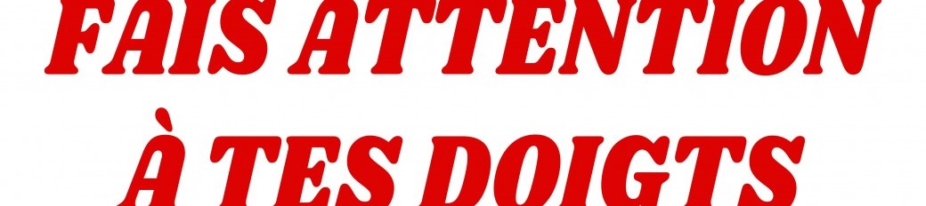 Fait attention à tes doigts tu risques de te faire pincer trés fort !