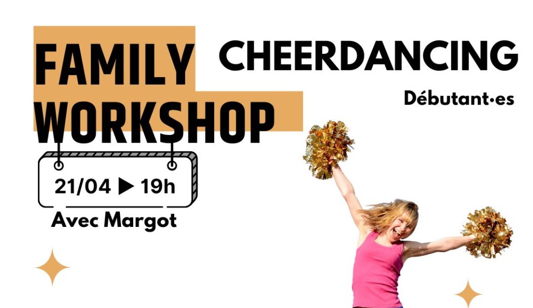 Family Workshop – Cheerdancing