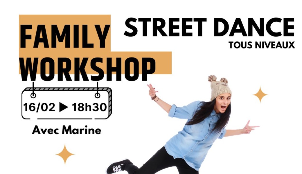 Family Workshop – Street Dance