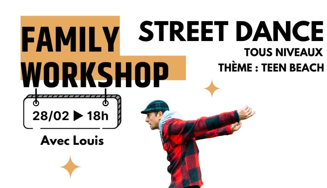 Family Workshop – Street Dance