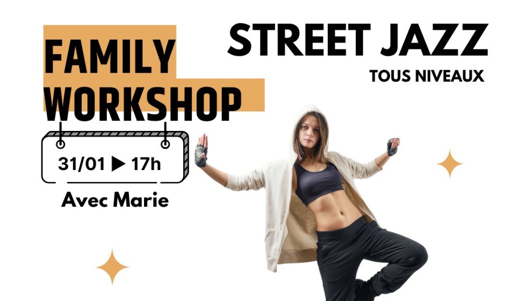 Family Workshop – Street Jazz