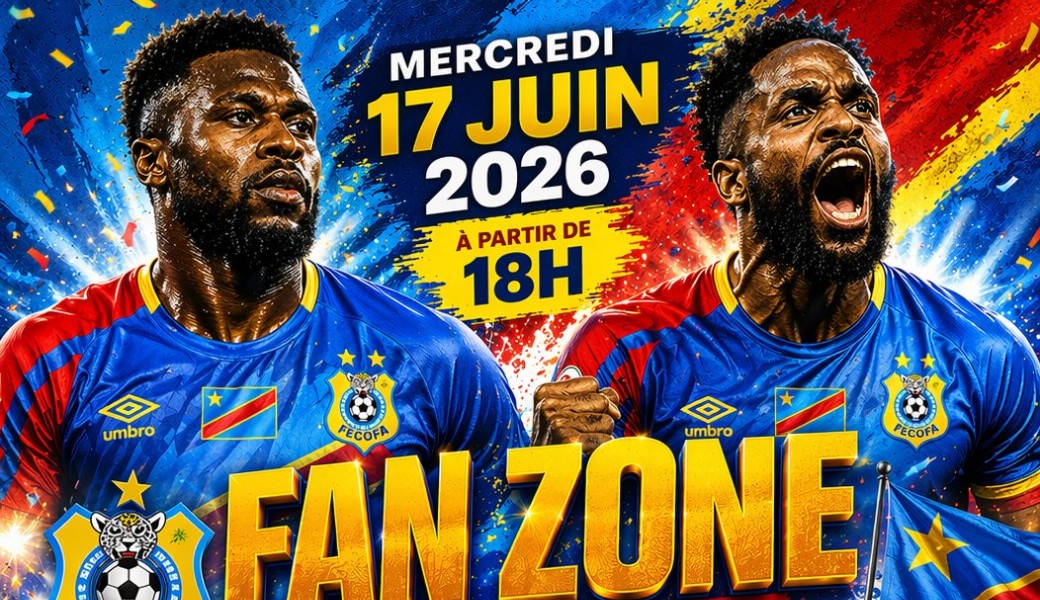Fan Zone Congo RDC 