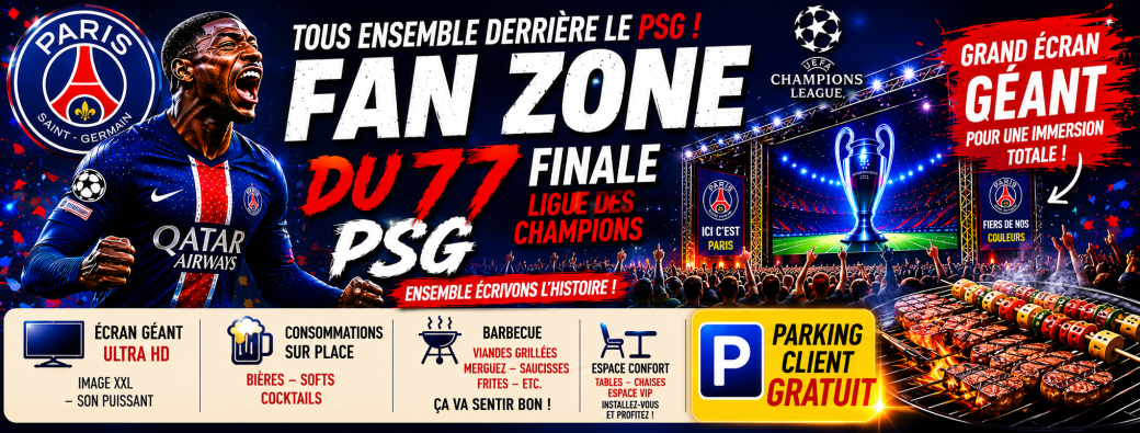 Fan zone du 77  finale ligue des champions 