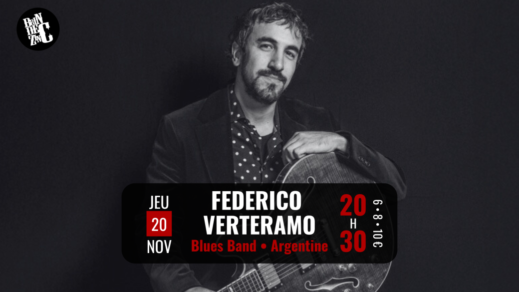 Federico Verteramo (Blues Band • Argentine) 