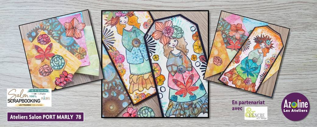Salon SCRAP - Atelier “Fée des couleurs” - Port Marly 78