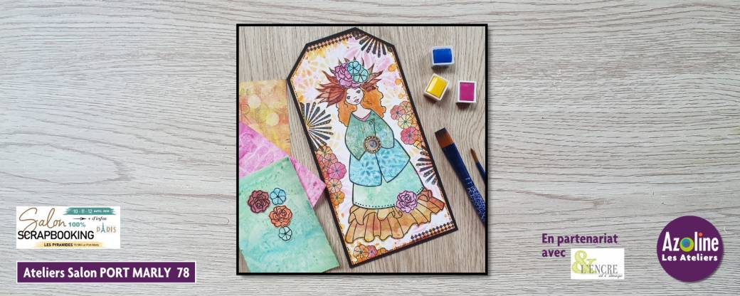 Salon SCRAP - Atelier “Fée des couleurs” - Port Marly 78