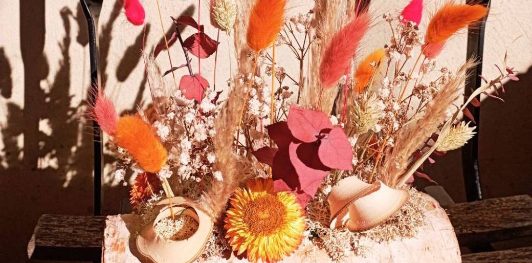 Atelier d'art floral - Composition automnale