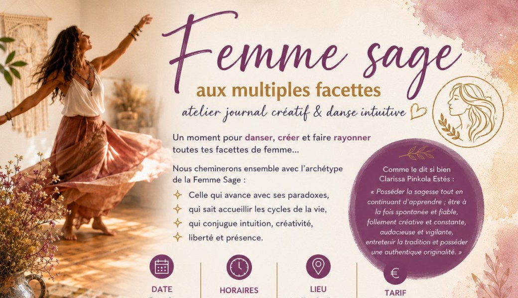 Femme sage aux multiples facettes