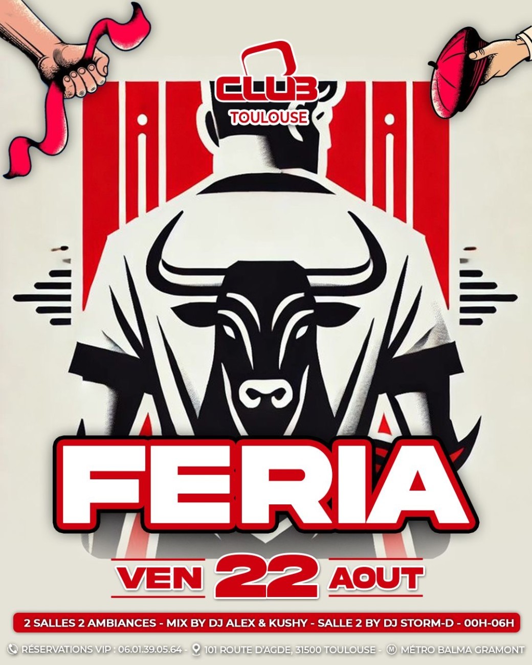 FERIA - Free Pass 00H-01H 