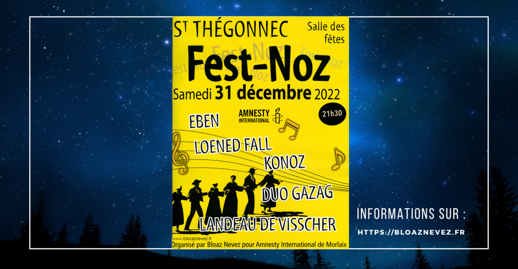 Fest-Noz Amnesty Saint-Thégonnec ANNULÉ