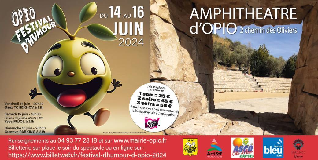 Festival d'humour à Opio 2ème édition