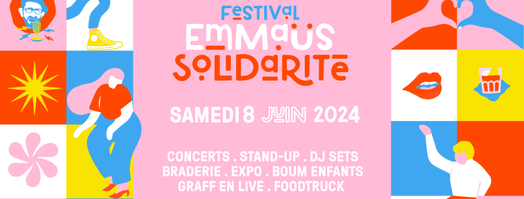 Festival Emmaüs Solidarité #2 : Biensüre · Myra · Gnawa Diffusion...