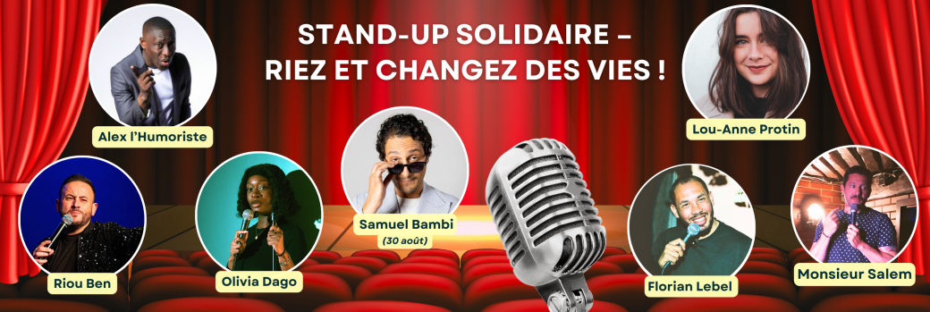 Les Héros du Rire – Stand-up solidaire
