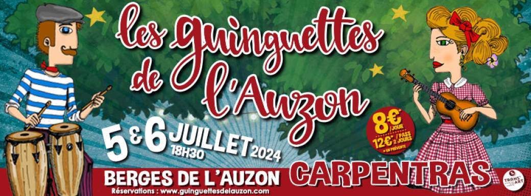 FESTIVAL "LES GUINGUETTES DE L'AUZON" - Edition 2024
