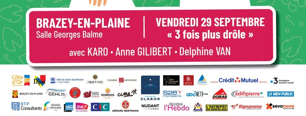 Festival Rires et Vins au Féminin 2023 - Trois fois plus drôle !
