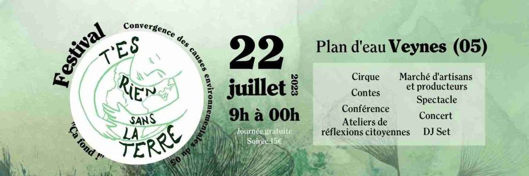 Festival T'es rien sans la Terre - "Ça fond !"