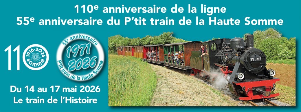55ème anniversaire du P'tit Train de la Haute Somme