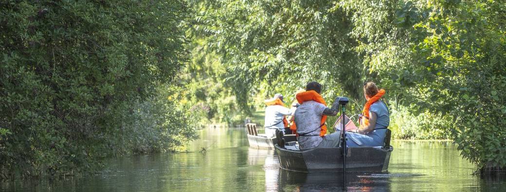 Festival international de jardins - Visites guidées en barques au Port à fumier - Gratuit