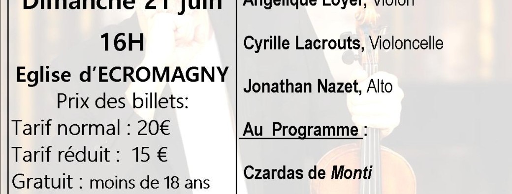 Fête de la musique à Ecromagny 