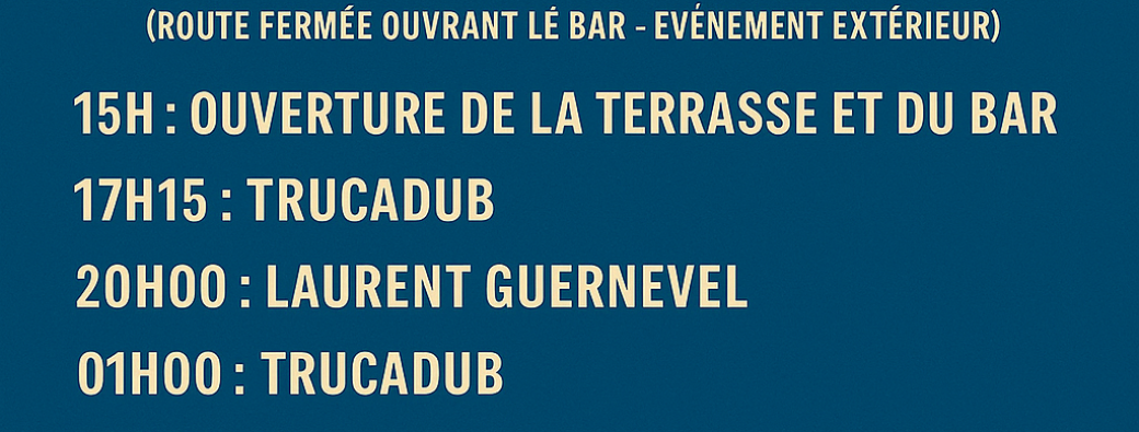 Fête de la Musique au 105Db en plein air 