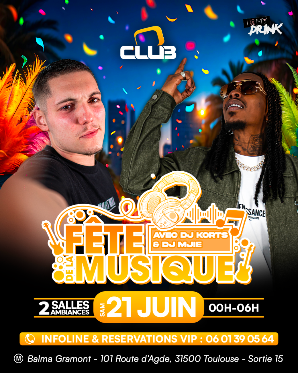Fete de la musique  - Free Pass 00H-01H 