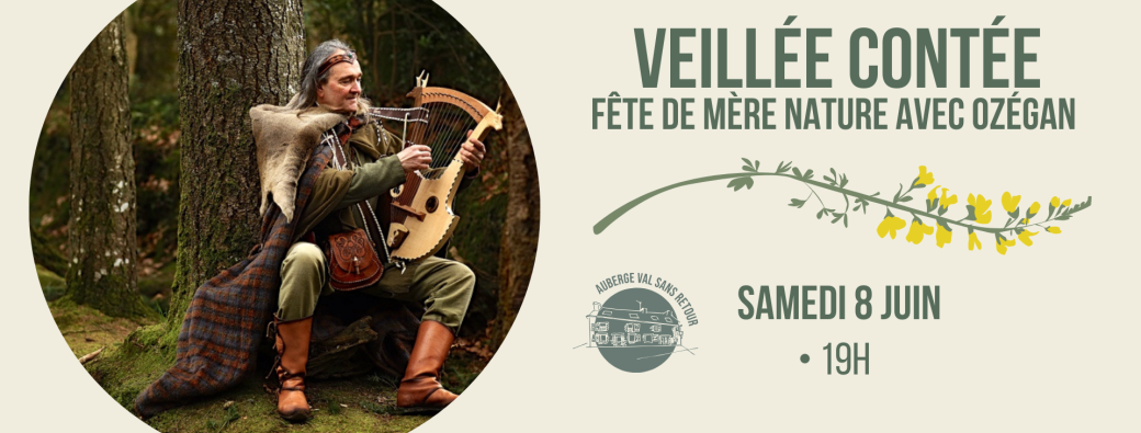 Fête de mère nature : veillée contée et musicale avec Ozégan