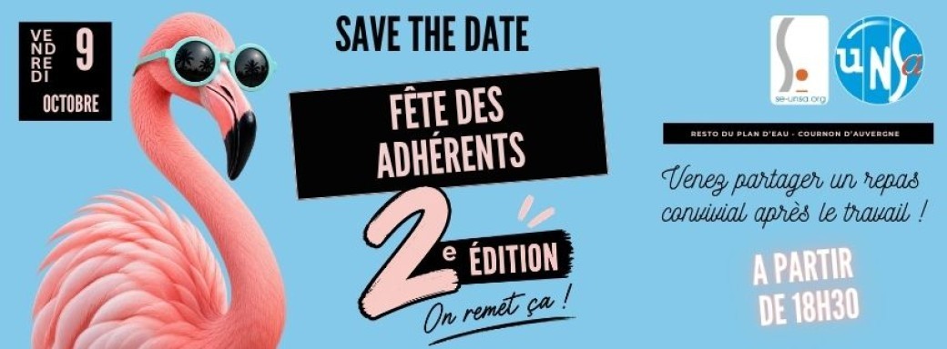 Fête des adhérents - 2ème édition 