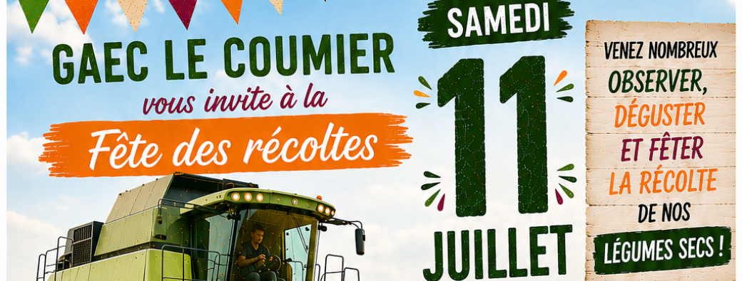 Fête des récoltes -GAEC LE COUMIER-