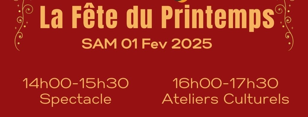 Fête du printemps Chinois - Spectacle & Ateliers