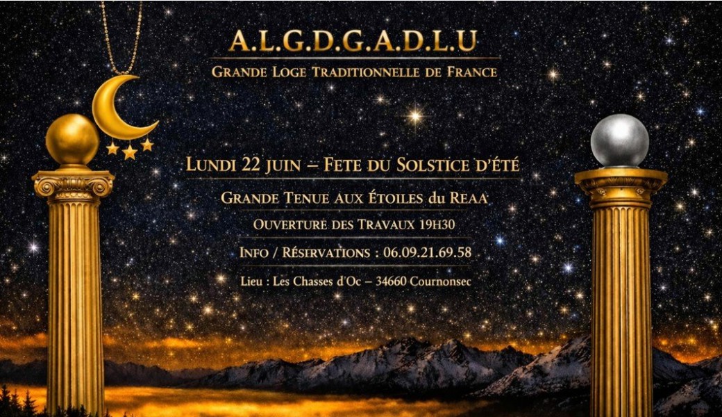 Fete du Solstice d'été, grande tenue aux étoiles REAA Camargue-Languedoc