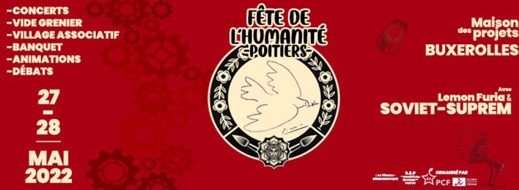Fête de l'Humanité Poitiers 2022