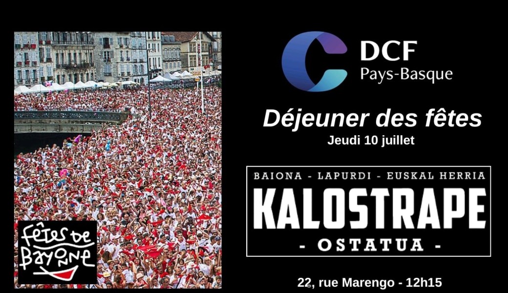 Fêtes de Bayonne 2025 DCF Pays Basque