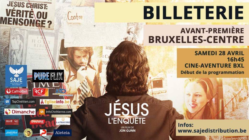Film "Jésus, l'enquête" - BXL