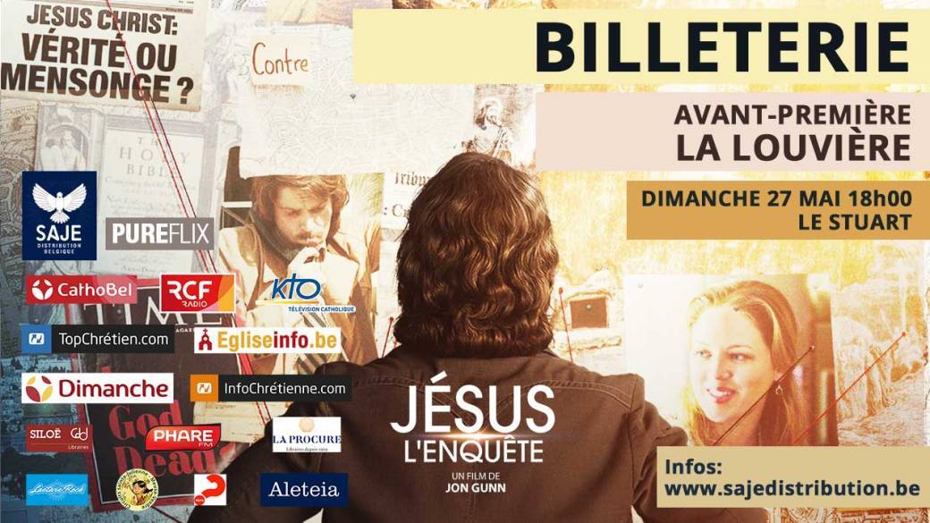 Film "Jésus, l'enquête" -  La Louvière