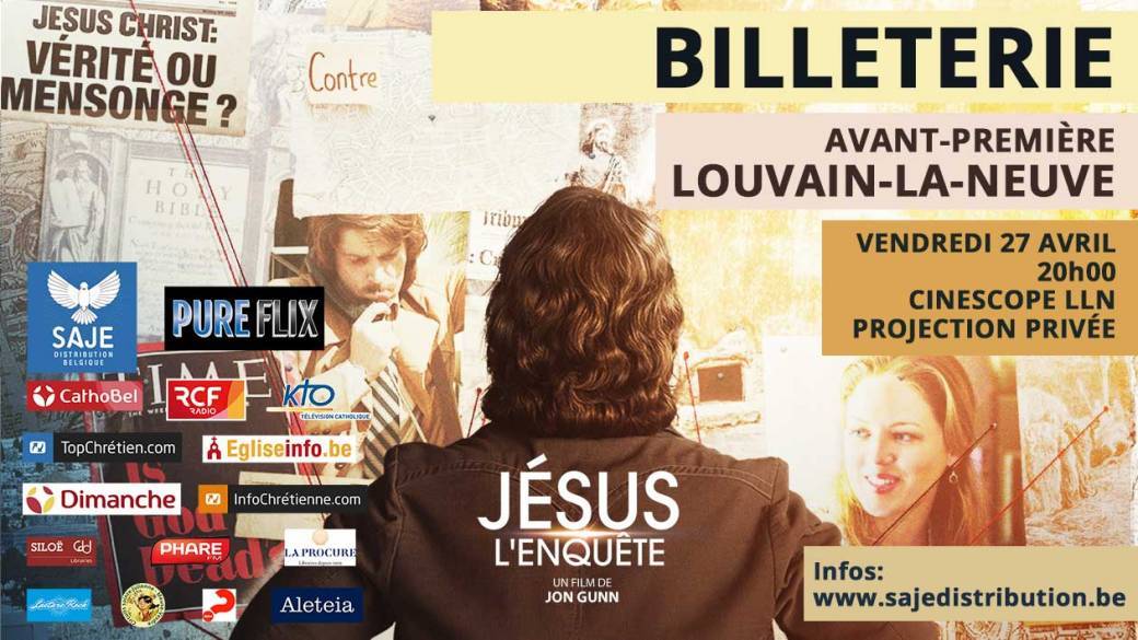 Film "Jésus, l'enquête" - LLN