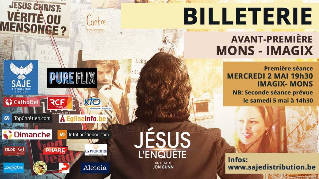 Film "Jésus, l'enquête" - Mons