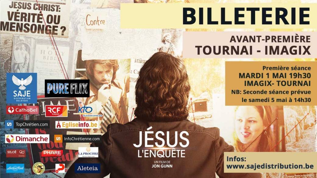 Film "Jésus, l'enquête" - Tournai