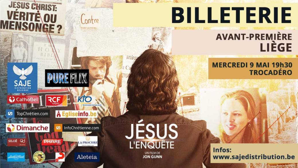 Film "Jésus, l'enquête" - Trocadero de Liège