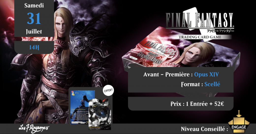 Final Fantasy TCG - Avant-première Opus XIV