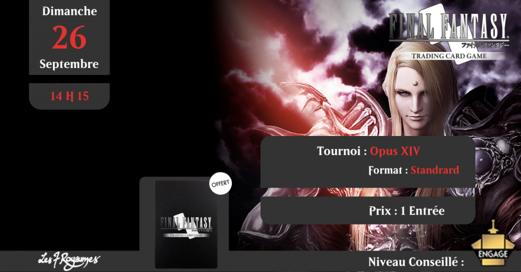 Final Fantasy TCG - Tournoi Opus XIV