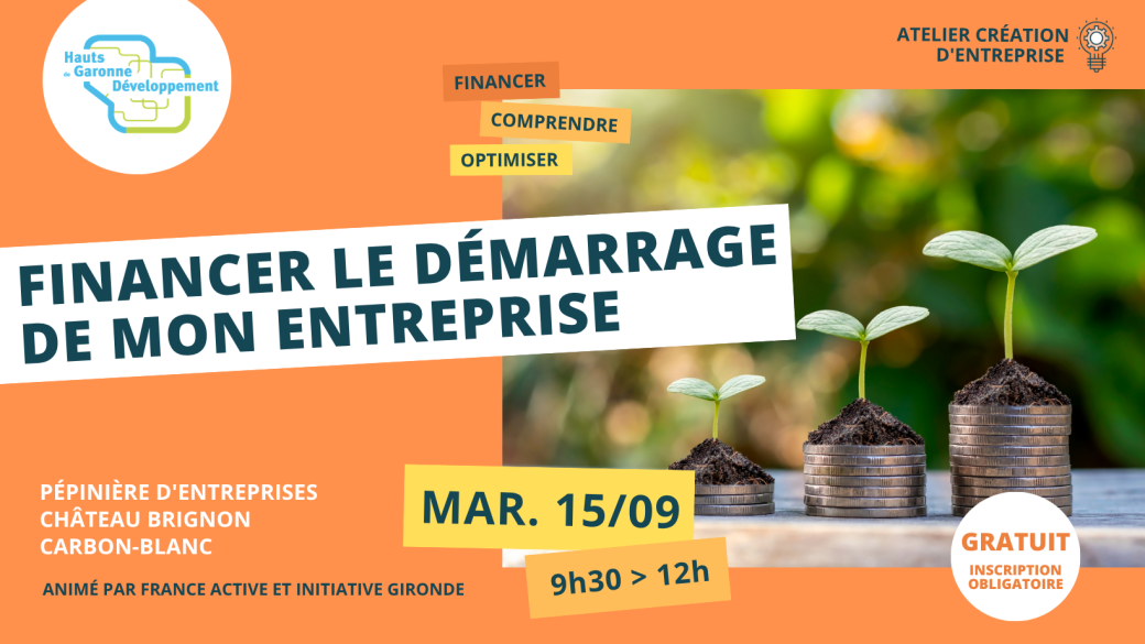 Financer le démarrage de mon entreprise