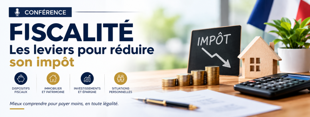 FISCALITE - LES LEVIERS POUR REDUIRE SON IMPOT