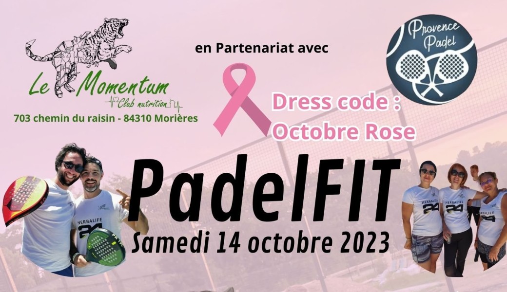 Fit Padel tennis Samedi 14 octobre 2023