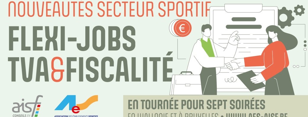 Flexi-jobs, TVA et fiscalité : les nouveautés pour le secteur sportif