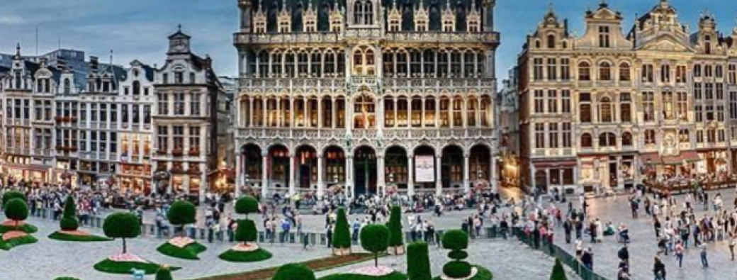 "Flower Time" à l'Hôtel de ville de Bruxelles