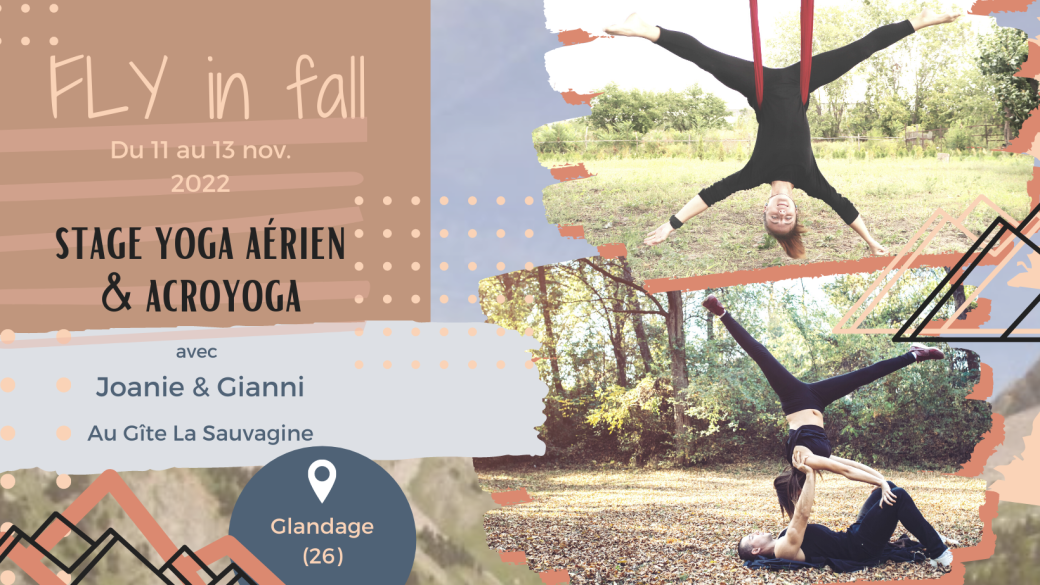 Fly in Fall - Stage yoga aérien & acroyoga