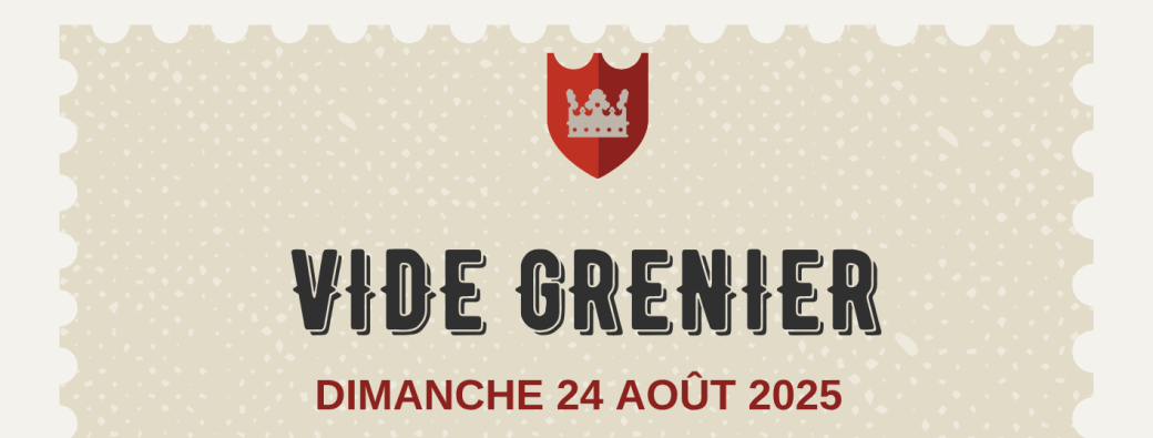 VIDE GRENIER DE LA FOIRE MEDIEVALE DE SASSENAGE 2025