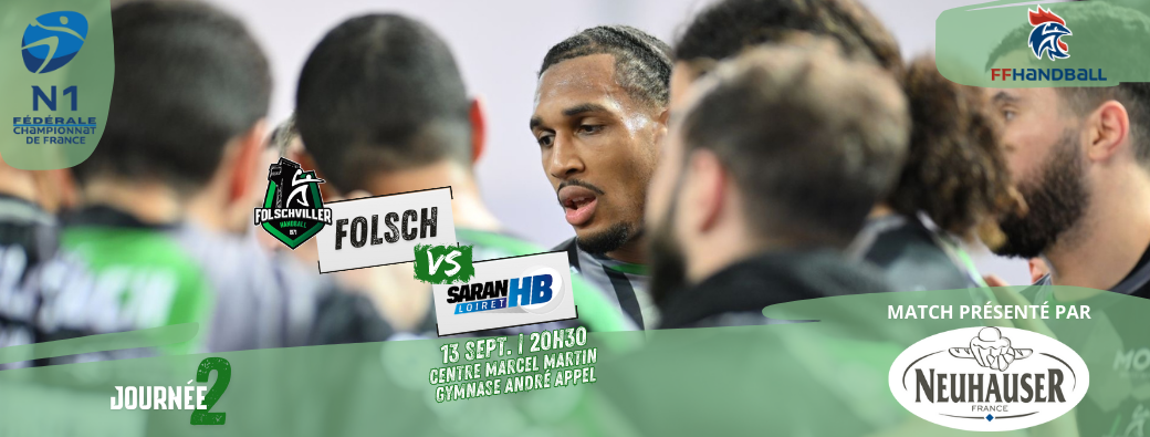 FOLSCHVILLER HB VS SARAN LOIRET HB