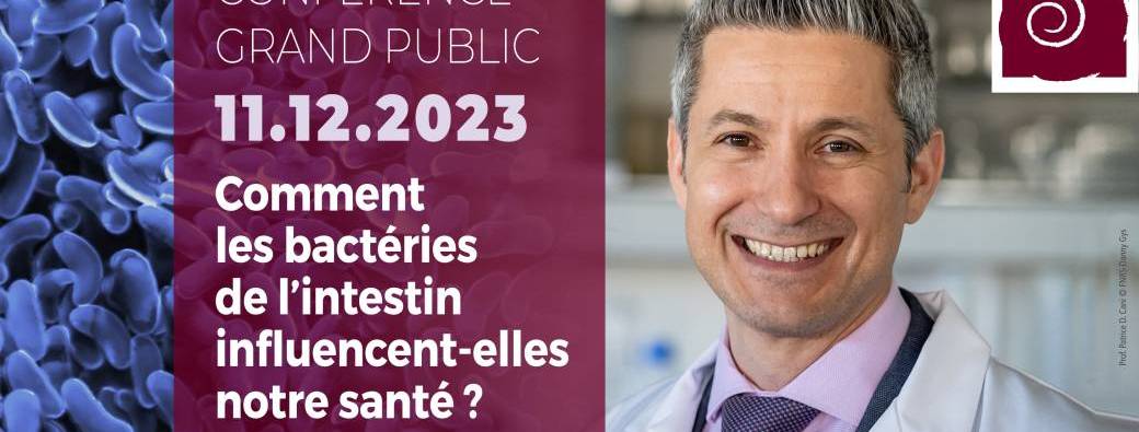 Conférence grand public du Professeur Cani