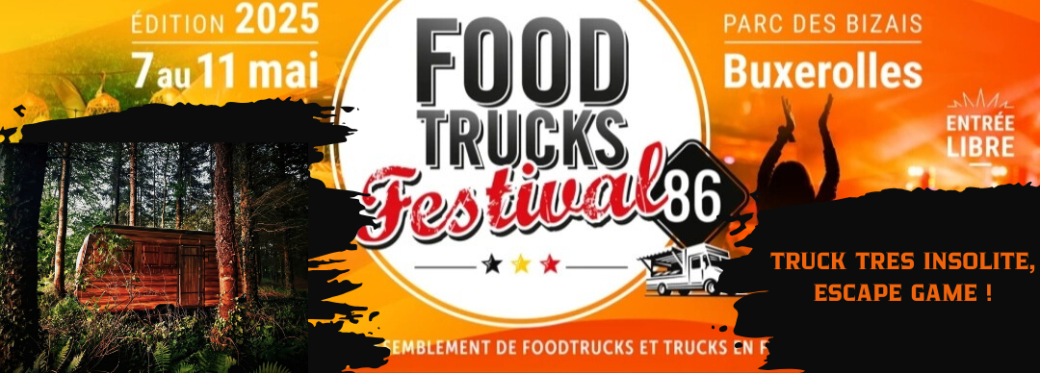 FOODTRUCKS FESTIVAL 86 - ESCAPE GAME 